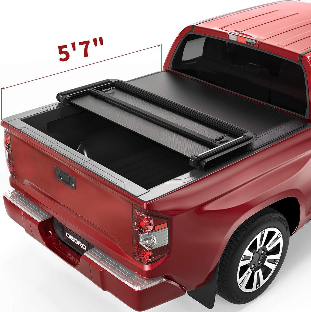 Hard Tri-fold Truck Bed Tonneau Cover for 6.5 ft Bed H583