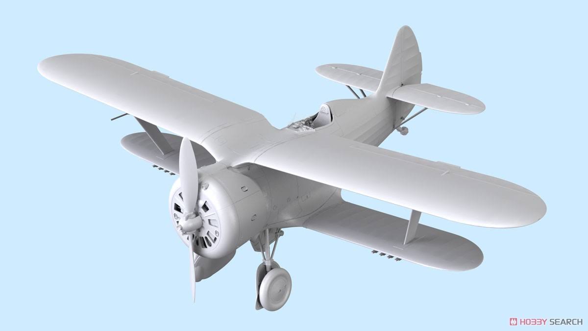 1/32 Soviet Fighter Model WWII Polikarpov I-153 Chaika Scale Q5487