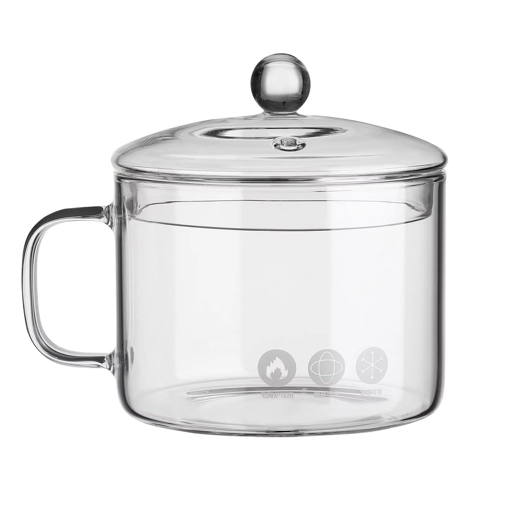 Heat-resistant Glass Pot with Handle A883106