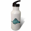 Blue Aardvark Cartoon 21 oz Sports Water Bottle Q12662