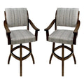 Wood Bar Stool Set of 2 B755