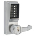 Mechanical Keyless Pushbutton Combination Door Lock with Lever Y7542