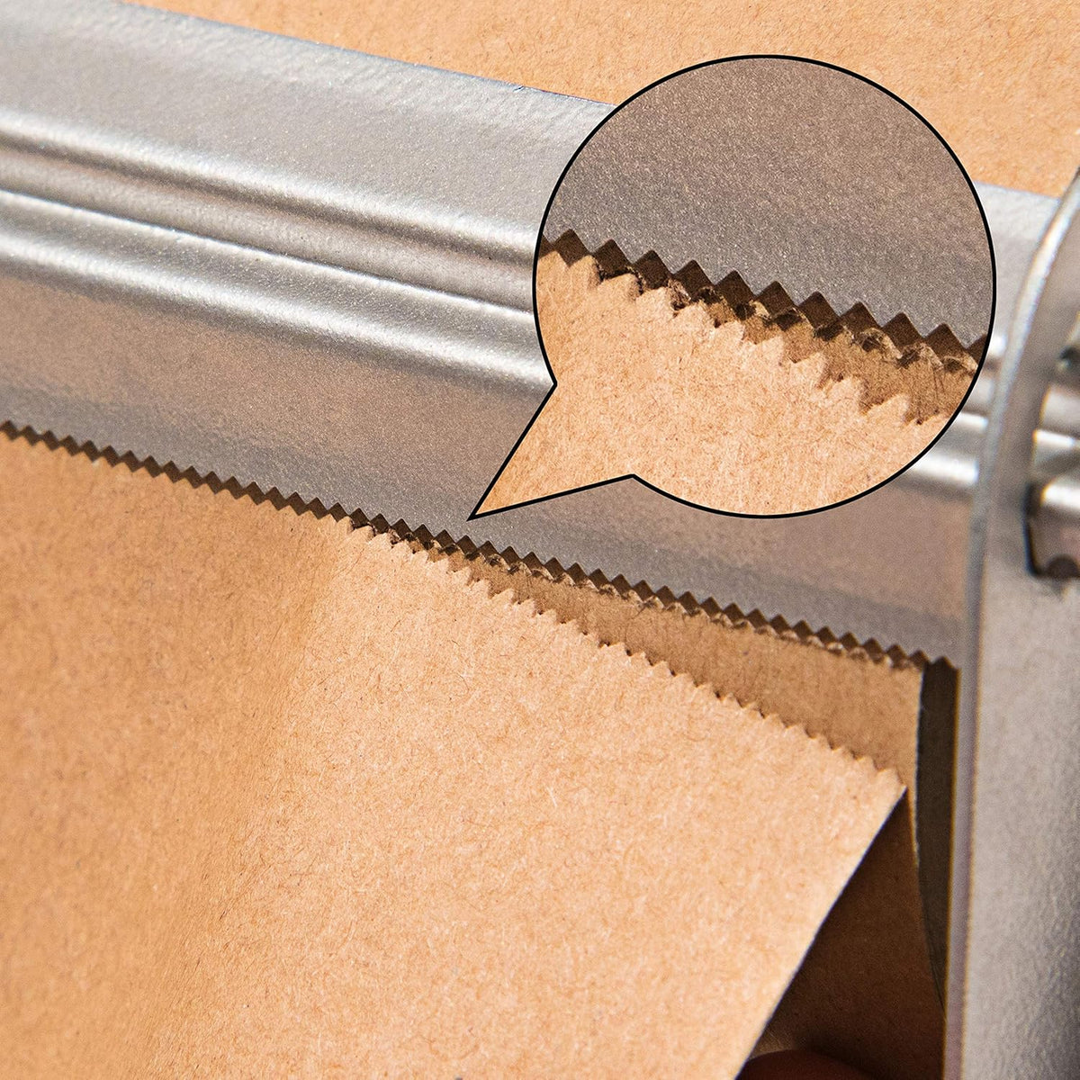 24" Wrapping Paper Roll Cutter Holder Dispenser with Serrated Blade, Pack of 2 K49164