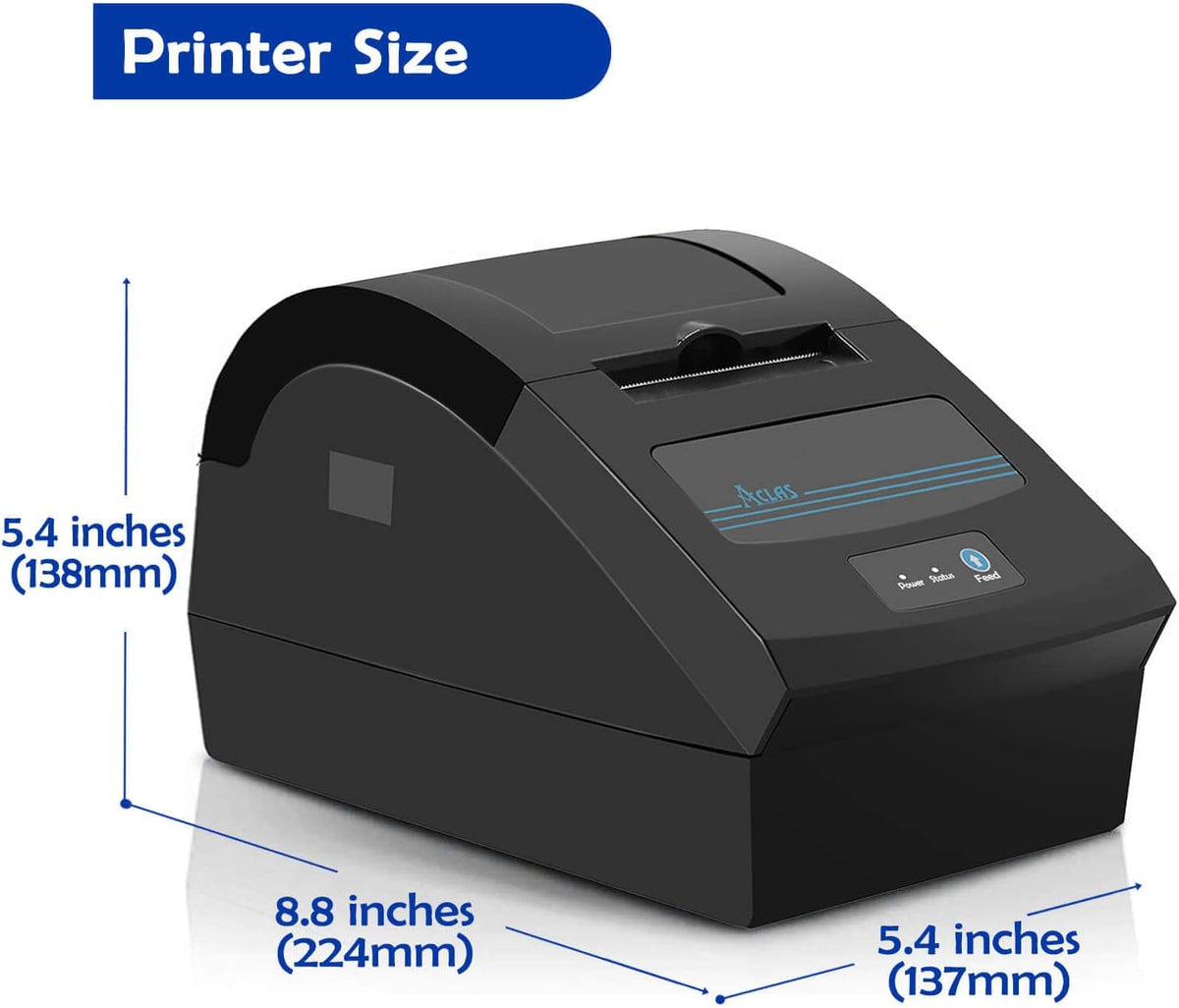 3'1/8 Direct Thermal Receipt Printer 80mm USB POS Printer M80199