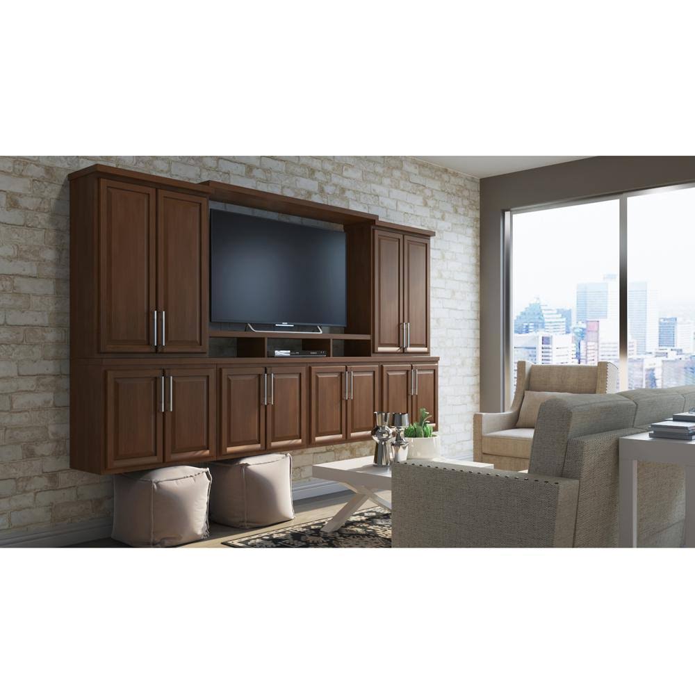 Red Kitchen Cabinet End Panel C663