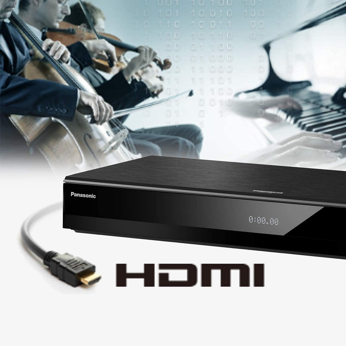 4K Blu Ray Player with Dolby Vision and HDR10+ Ultra HD Premium Video Playback M7458