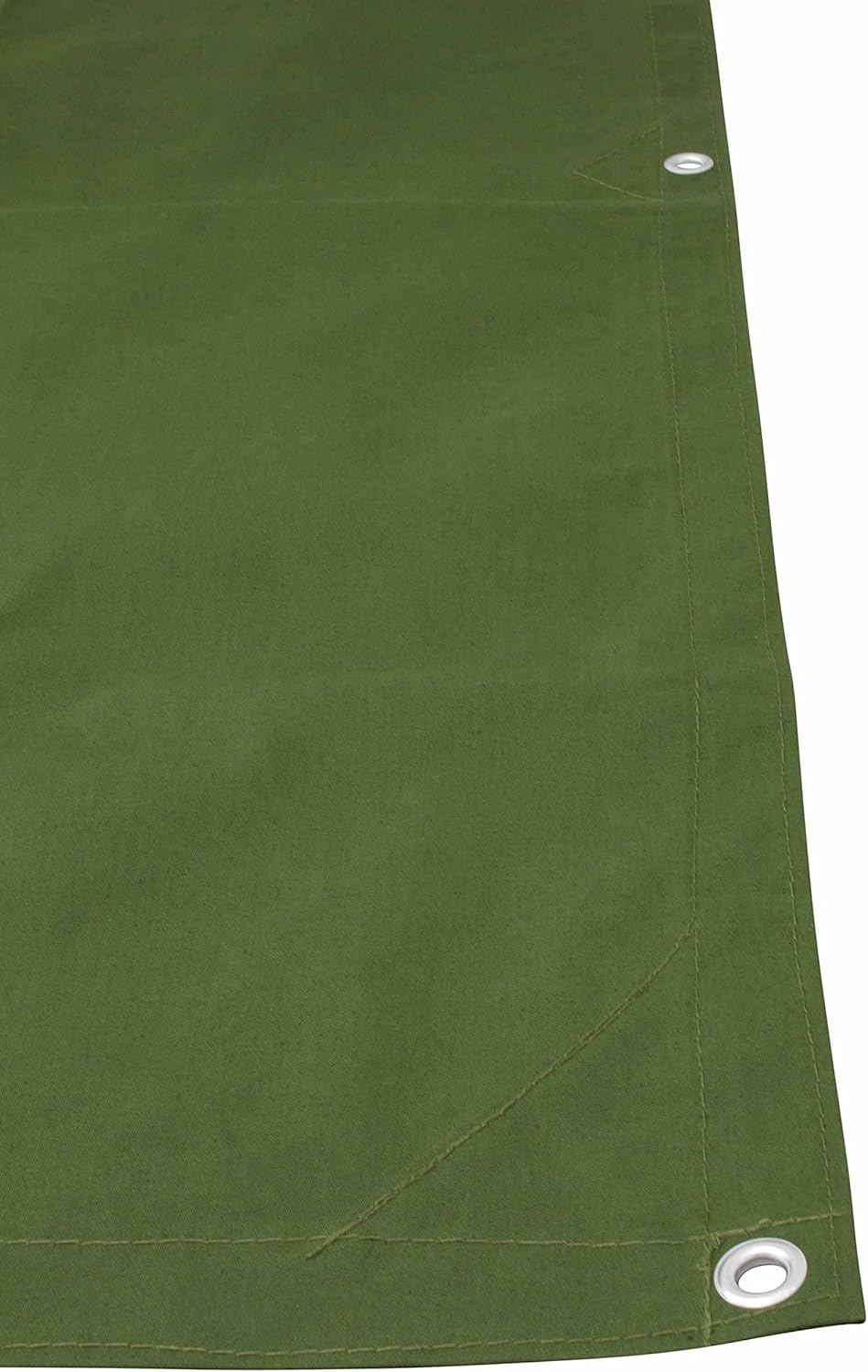 Green Canvas Tarp 12oz Water Resistant 20' x 20' S5821