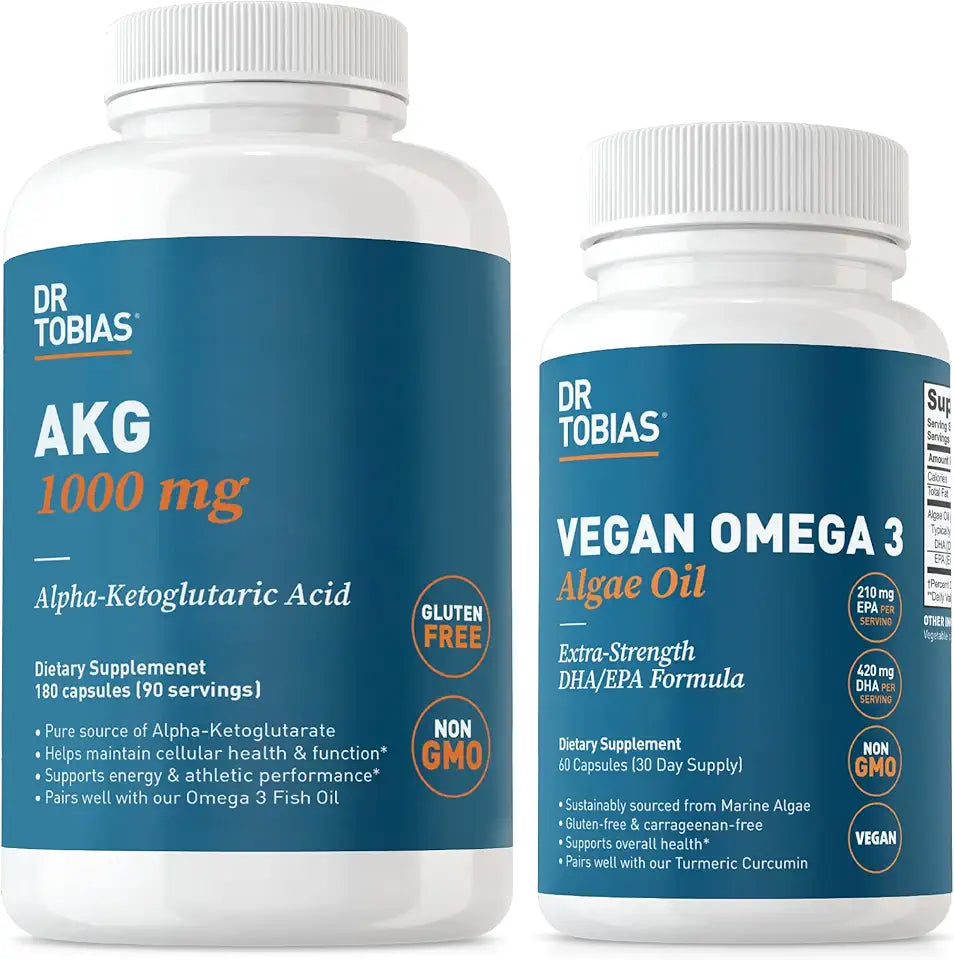 Vegan Omega 3 Algae Oil AKG Supplement J692274