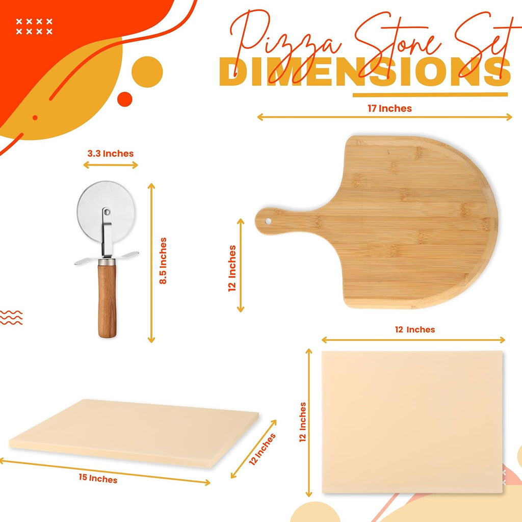 Pizza Stone Set of 3 P875