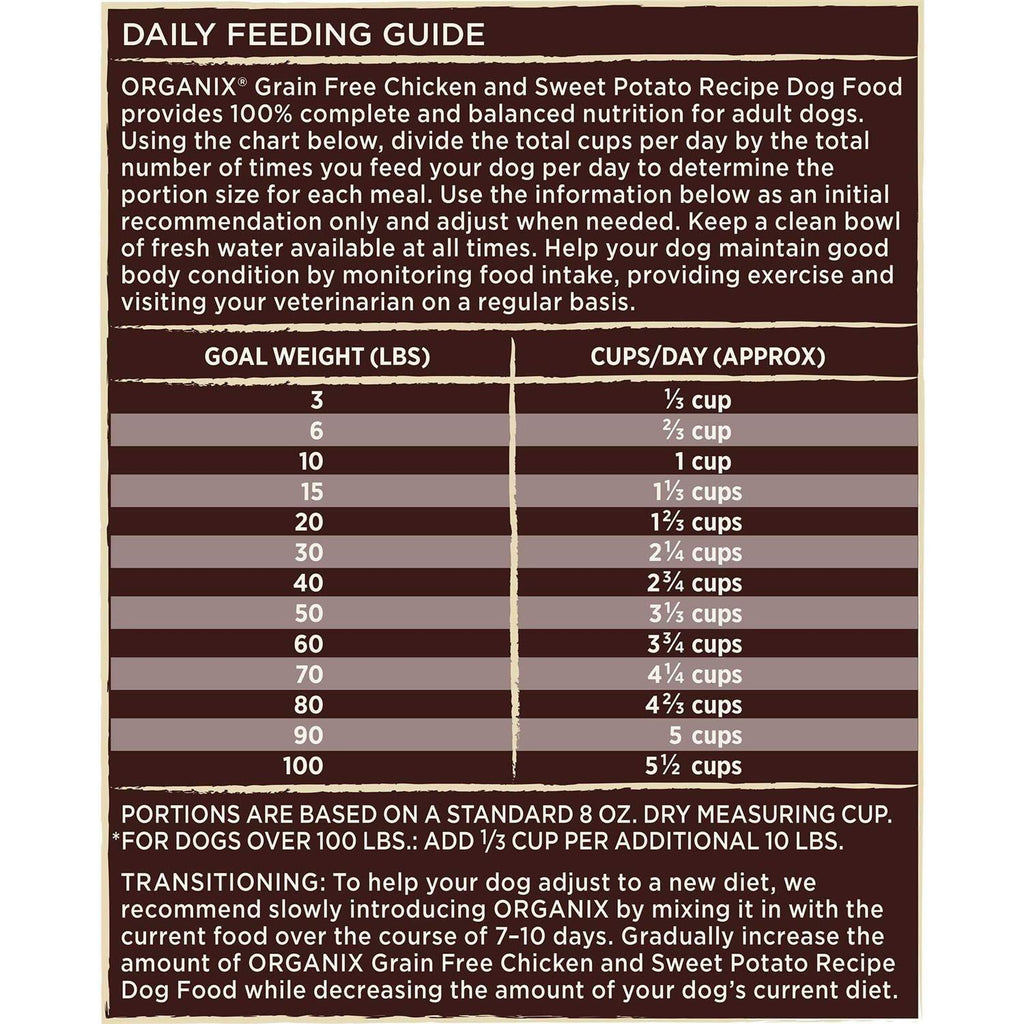 Organic Chicken Recipe Dry Dog Food T815