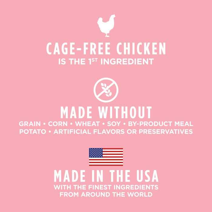 Grain Free Skin & Coat Health Recipe with Real Chicken Dry Dog Food E74716