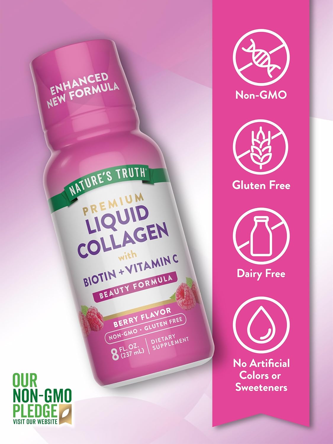8 oz Liquid Collagen Supplement Y373