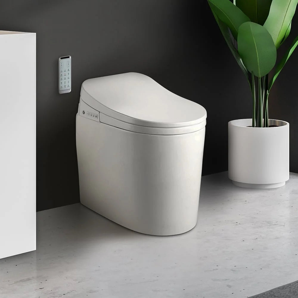 Small Size Smart Toilet One-Piece Elongated Floor Mounted U468737