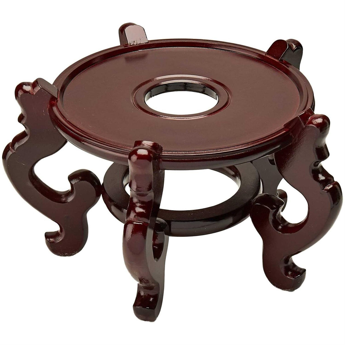 Rosewood Fishbowl Stand E13067