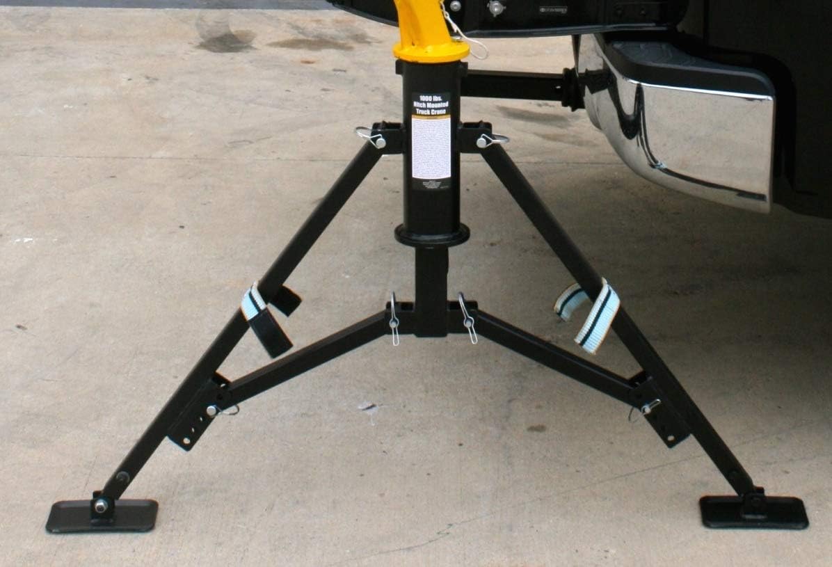 Receiver Hitch Mounted Crane - 1000 lbs. Capacity R3398