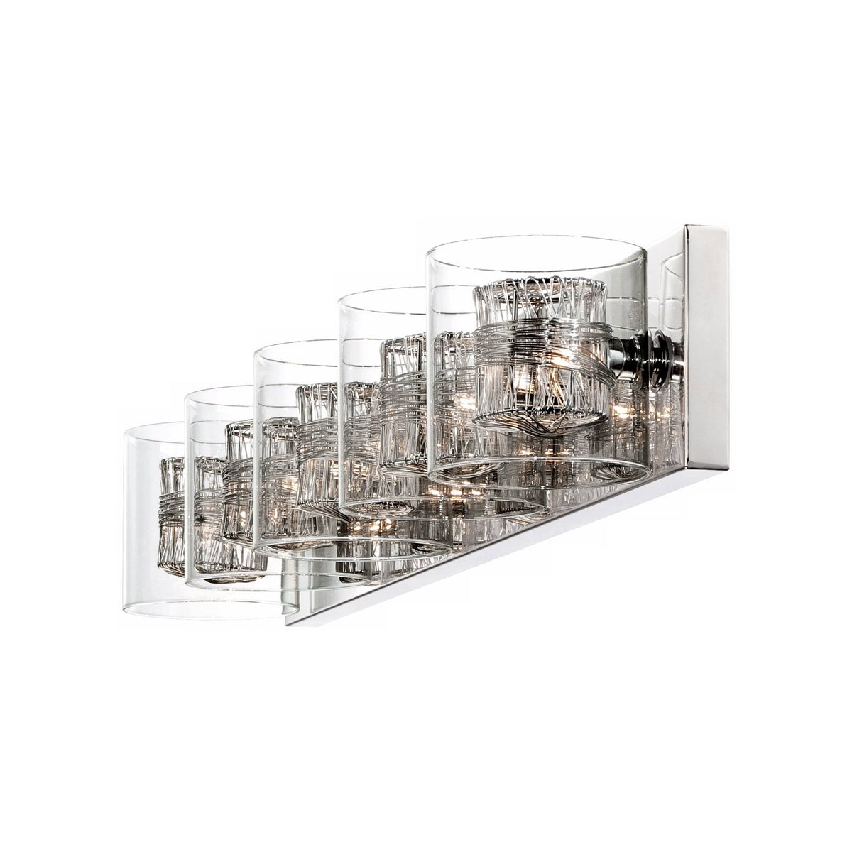 Wrapped Wire Bathroom Light N9310