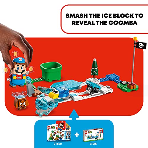 LEGO Super Mario Ice Mario Suit and Frozen World Expansion Set 71415 J424581