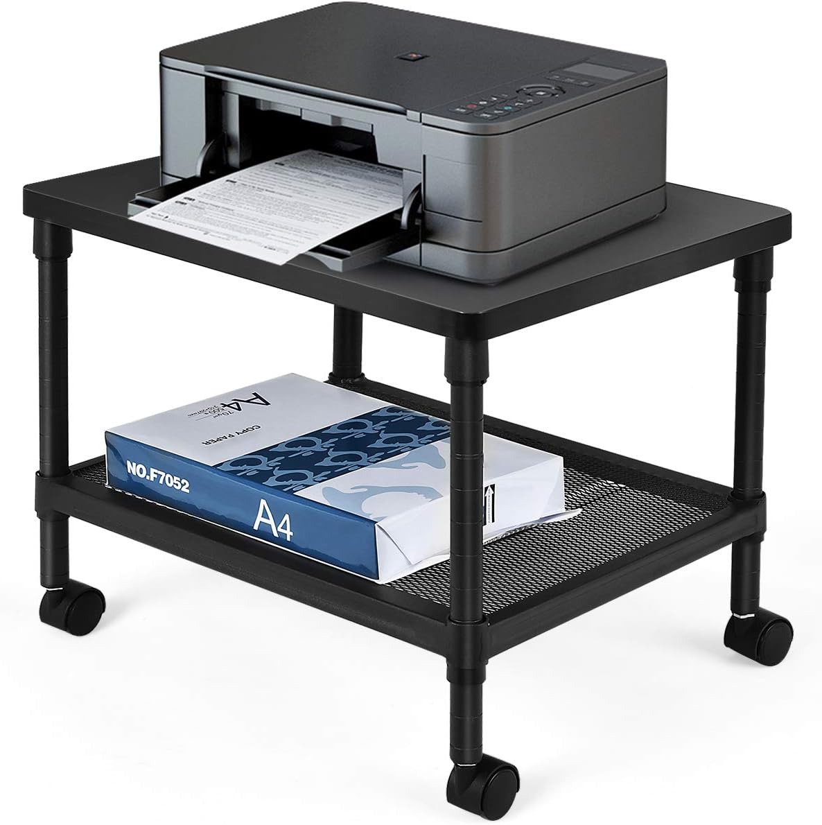 2-Tier Printer Stand with Wheels R819040