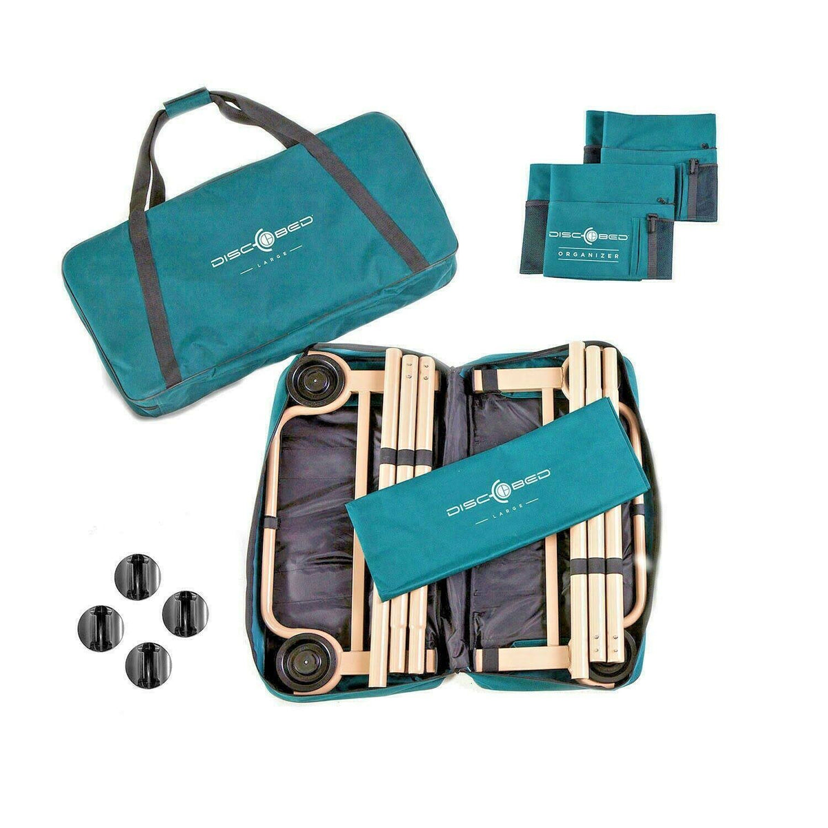 Large Cam-O-Bunk Cot with Organizers A815548
