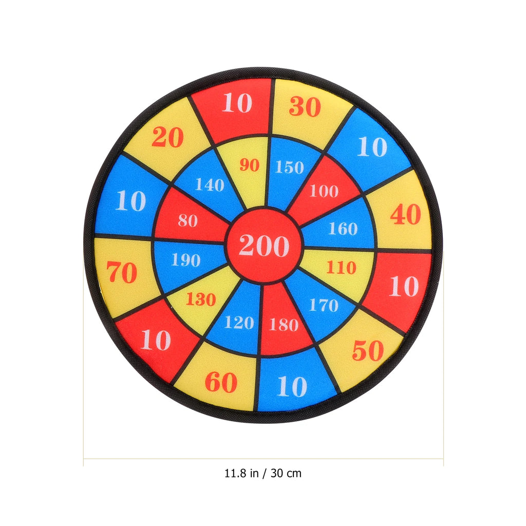13 Pcs Kids Sticky Balls Darts Board Toys S401