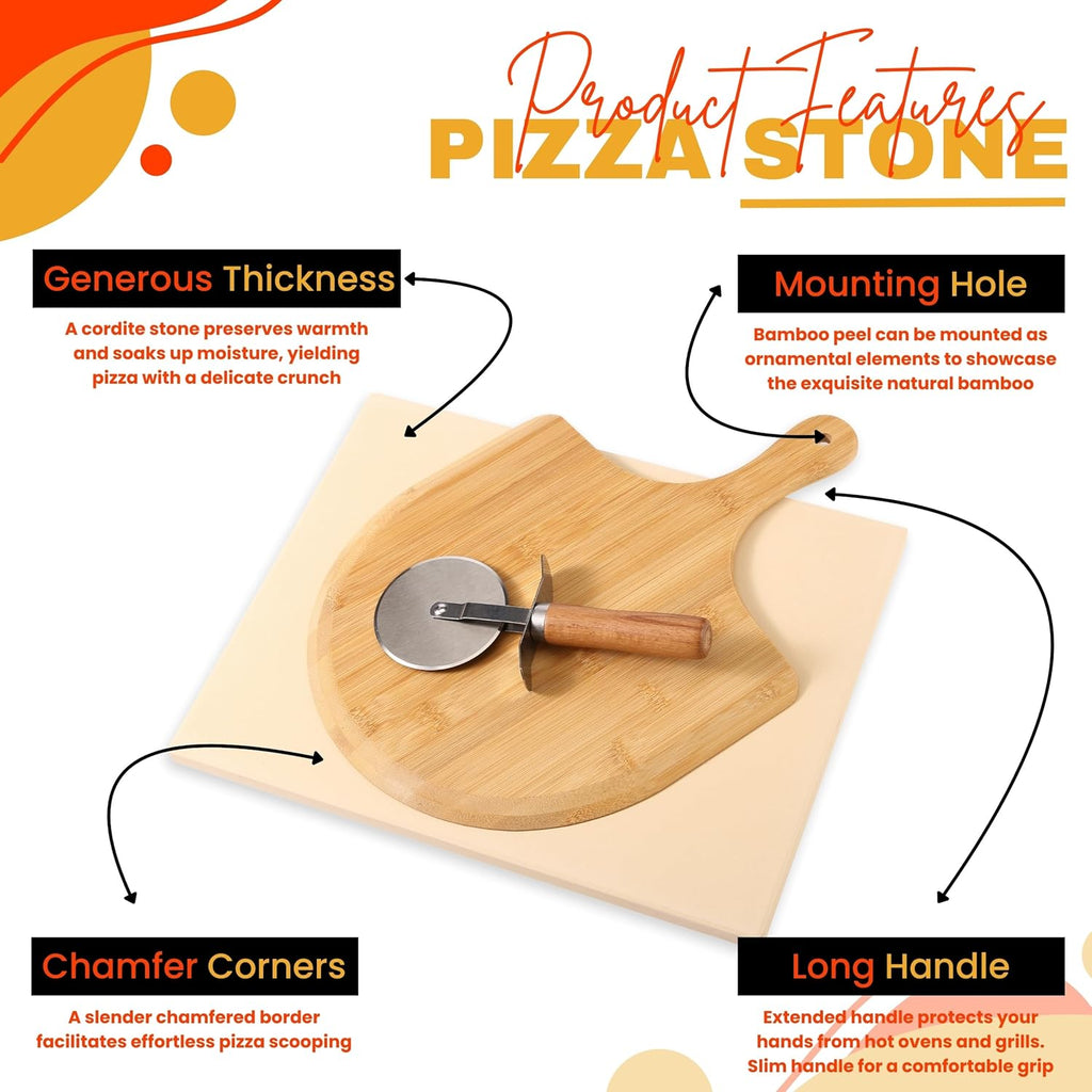 Pizza Stone Set of 3 P875