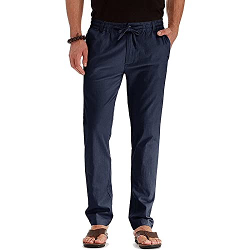 Mens Cotton Stretch Dress Pants H9640