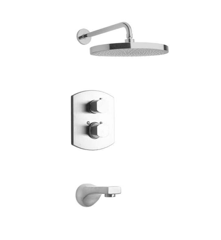 Thermostatic Tub and Shower Set with 2-Way Diverter Chrome O76824