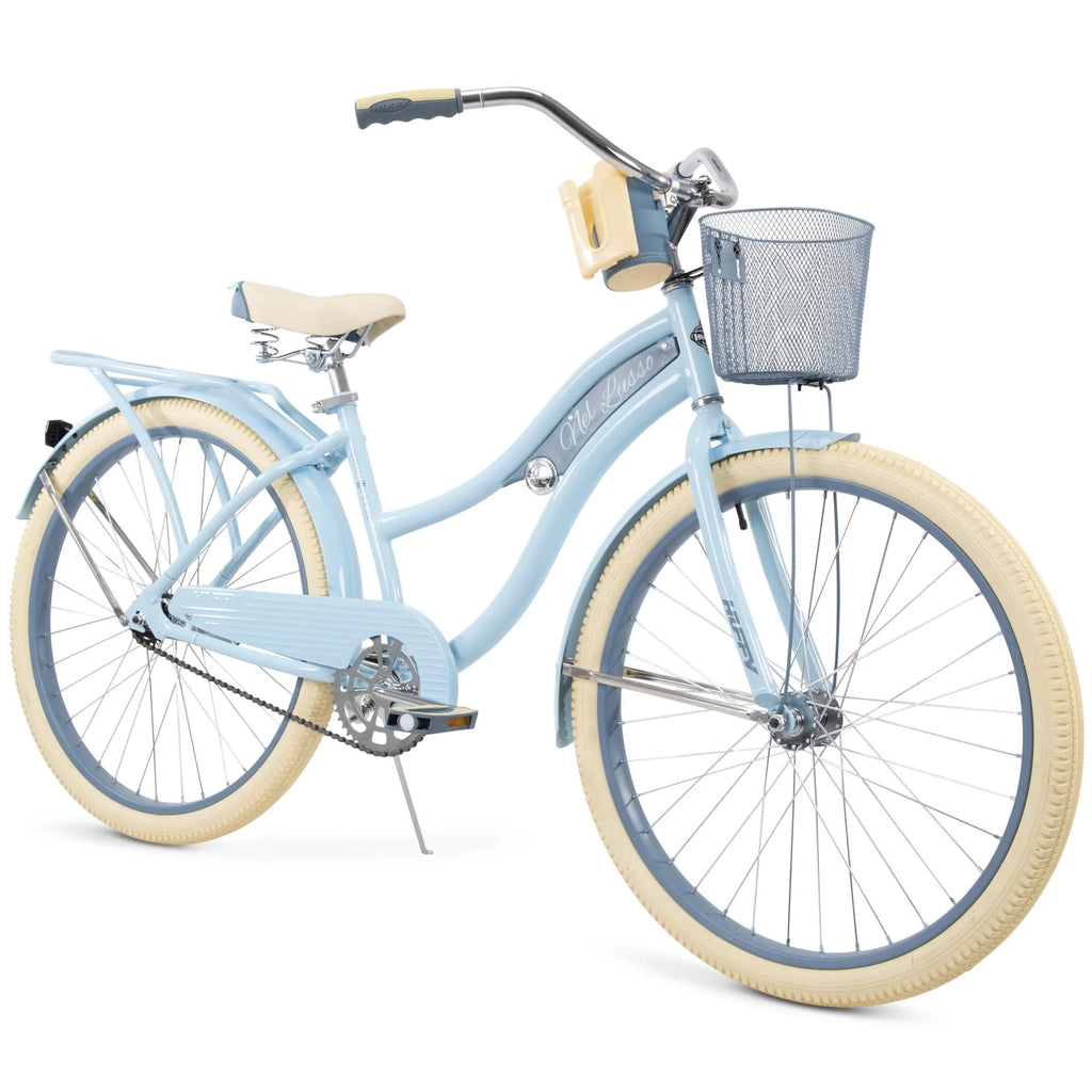 26 Classic Cruiser Bike with Perfect Fit Frame, Light Blue A578375