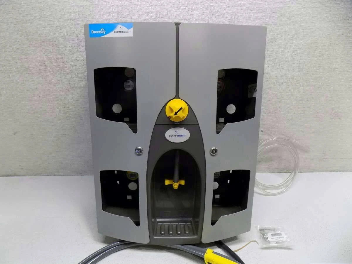 Wall Mount Cleaning Chemical Portion Dispenser, 4 Ports, 1.5 GPM C711672