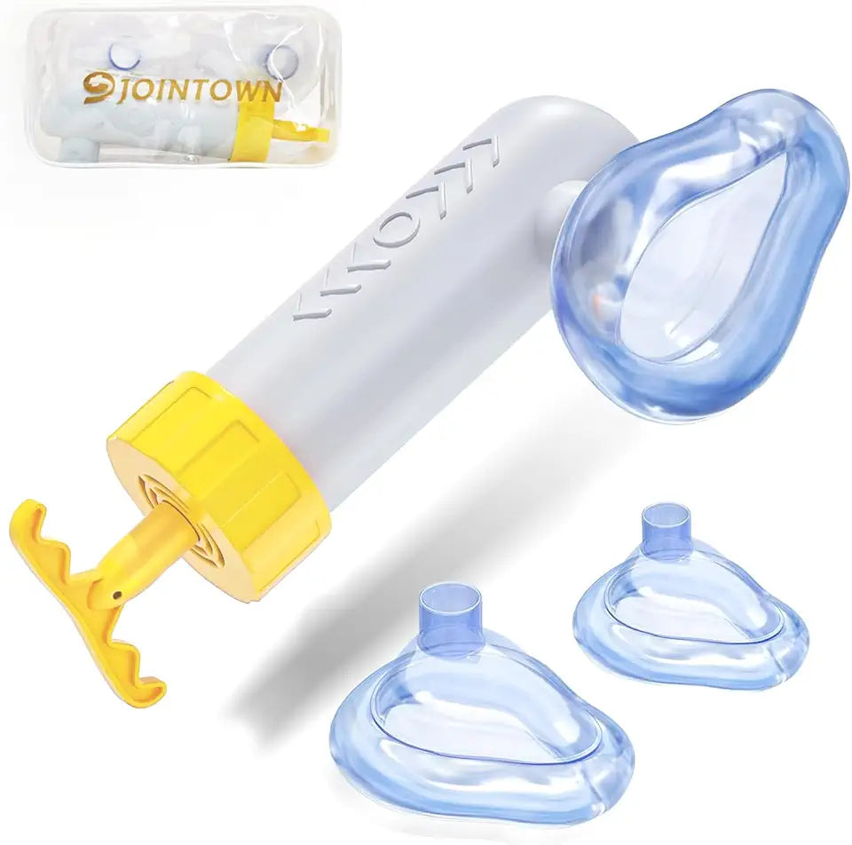 Choking Rescue Airway Suction Apparatus with 3 Size Masks W179