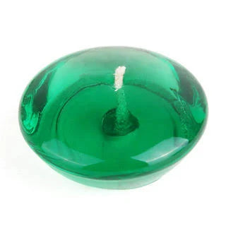 Hunter Green Set of 72 Unscented Floating Candle N802326