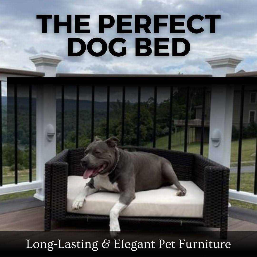 Rattan Rectangular Pet Sofa H8148