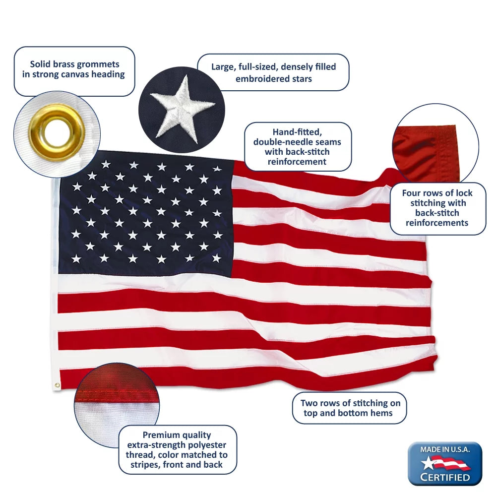 American Flag 4x6 ft. Nylon B448983