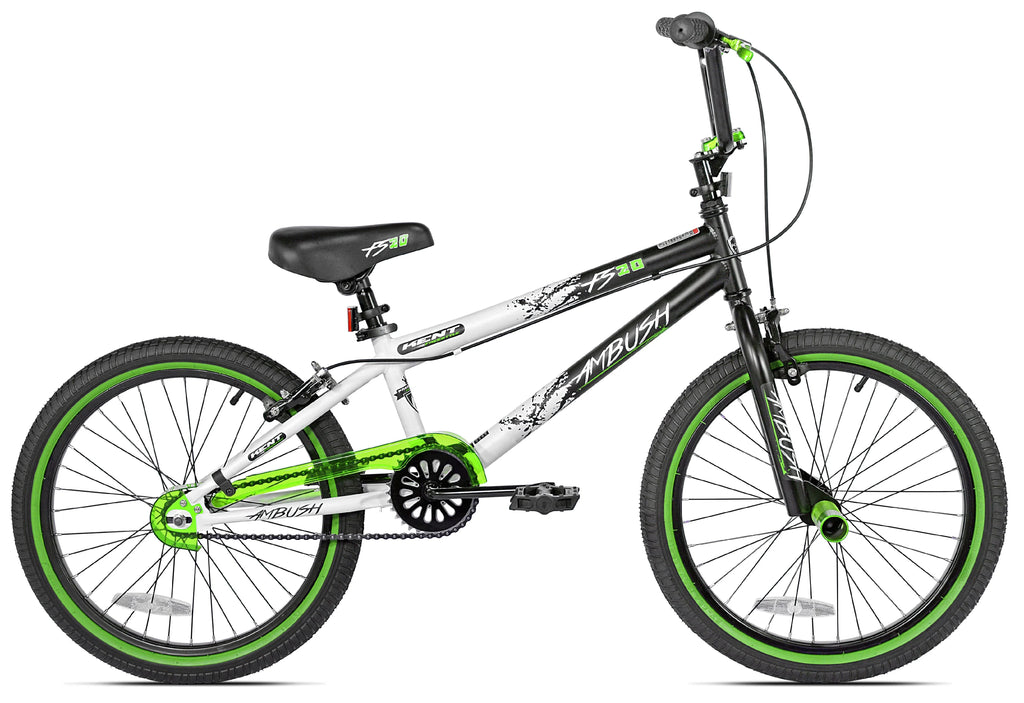 20 In. Black and White BMX Bike A649