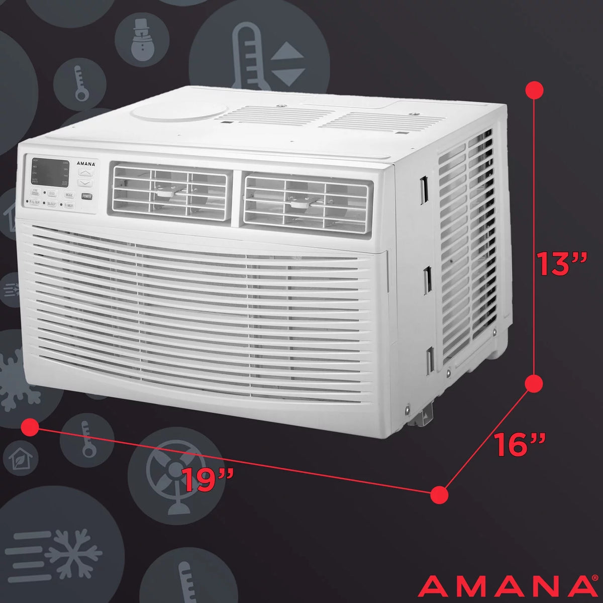 6,000 BTU Window Air Conditioner with Remote Control E1084