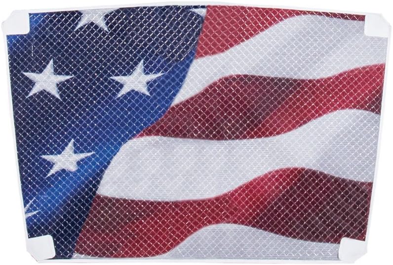 Truck Grille Cover with American Flag U696534