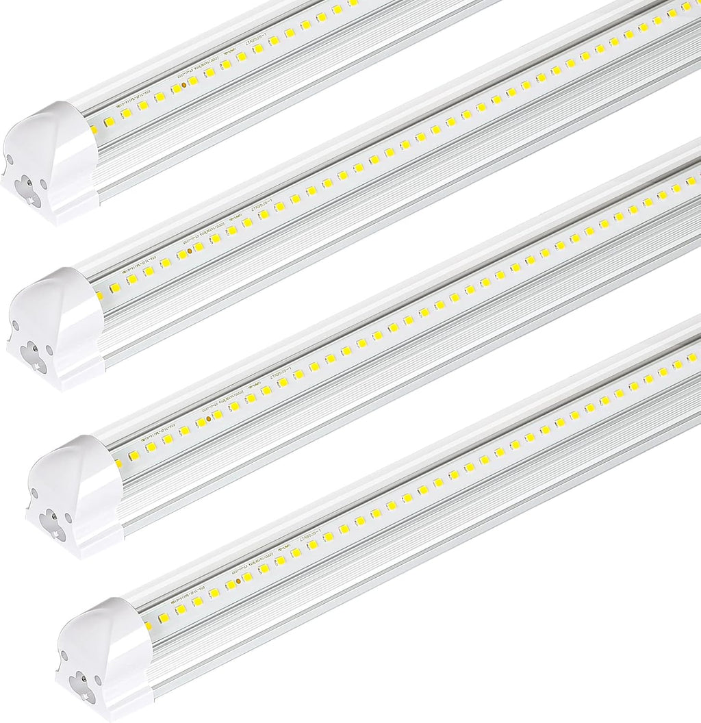 8FT LED Shop Light, 10000LM, 80W, 5000K Daylight, 10 Pack T6759