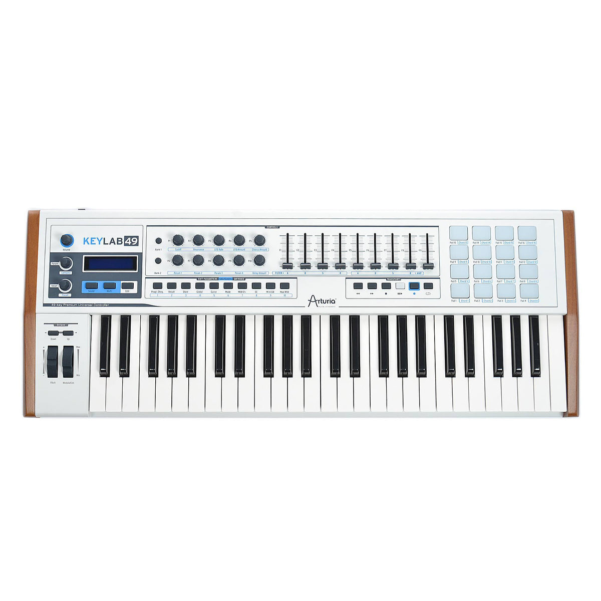 49 MIDI Controller with Footswitch & MIDI Cable P463