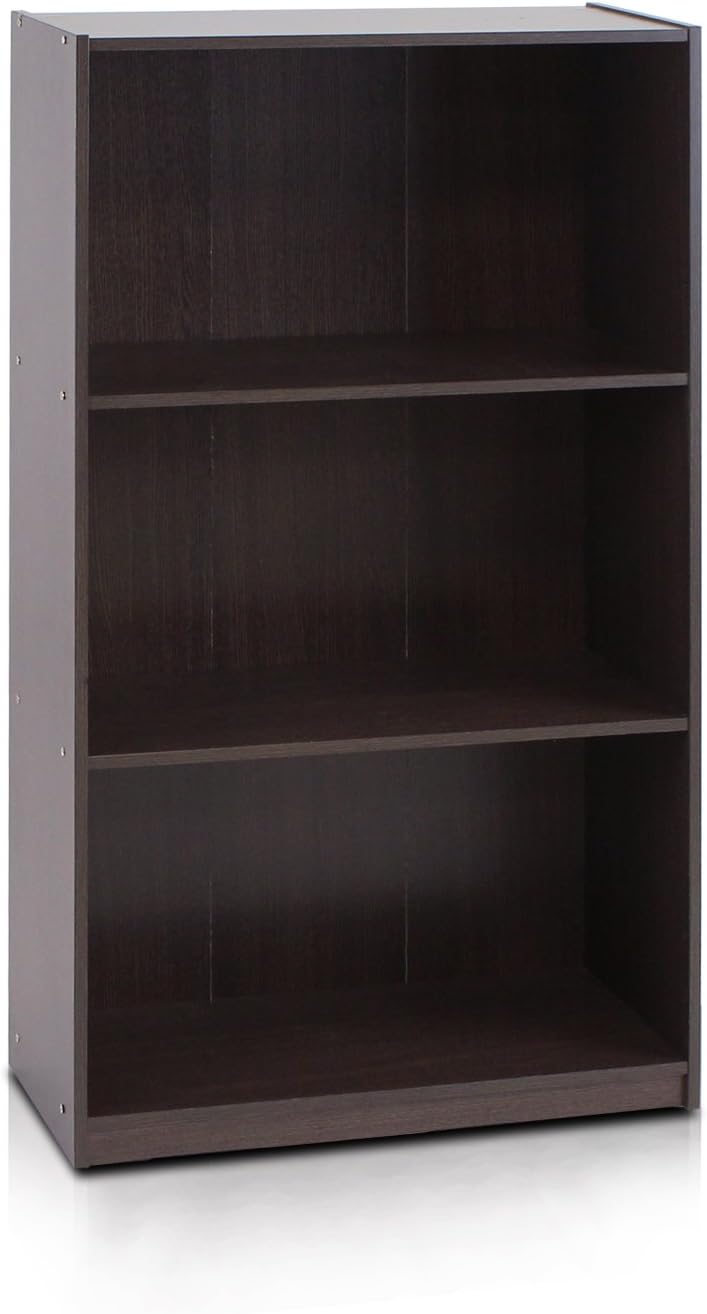 3-Tier Bookcase Storage Shelves C27815