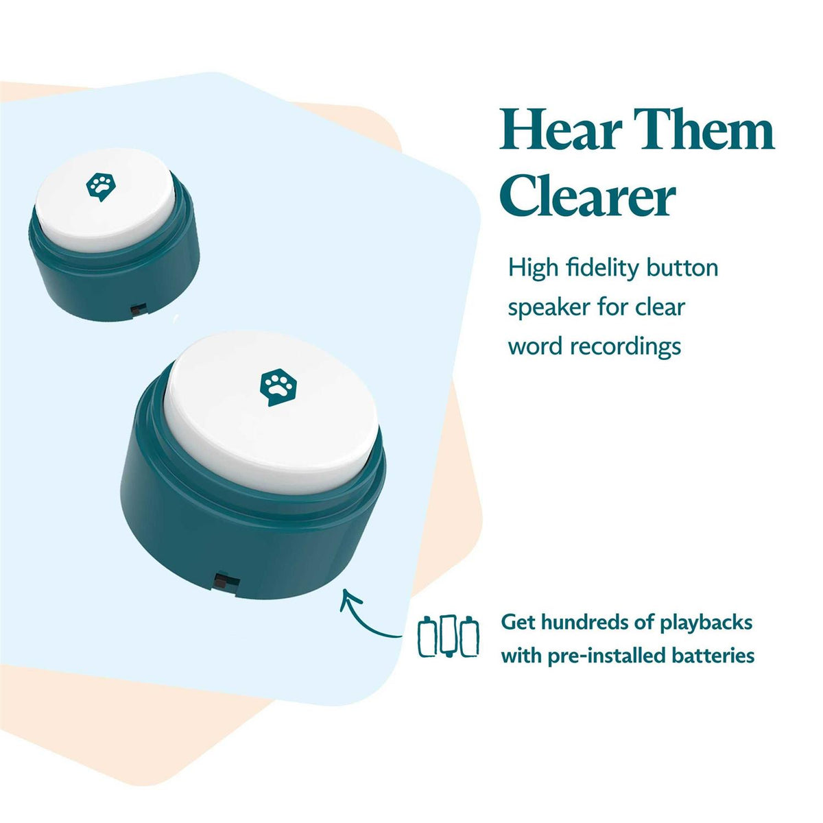 6 Pack Talking Buttons G10717