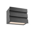 Black LED Outdoor Wall Sconce T511