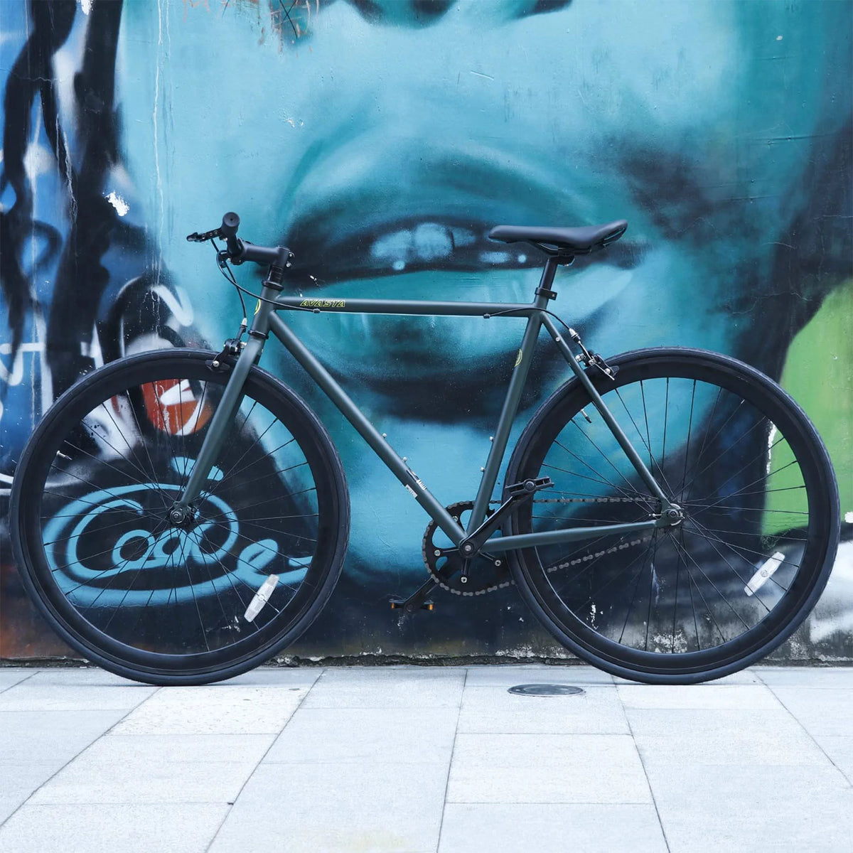 700C Single Speed Fixed Gear Bike Q817328