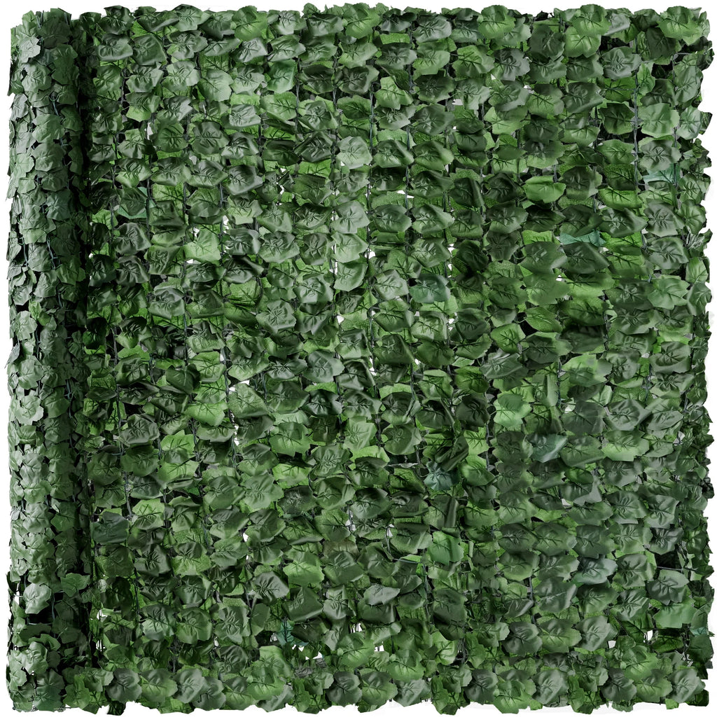 94x59in Artificial Faux Ivy Hedge Privacy Fence Screen U526