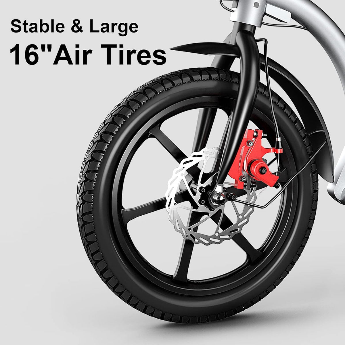16" Pneumatic Tires Folding Commuter Electric Scooter S3057