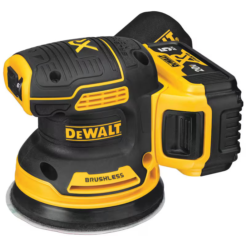 20V Cordless Brushless 5 in. Random Orbital Sander with Battery and Charger C47596