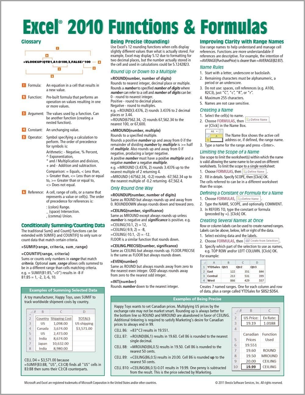 Excel 2010 U810559