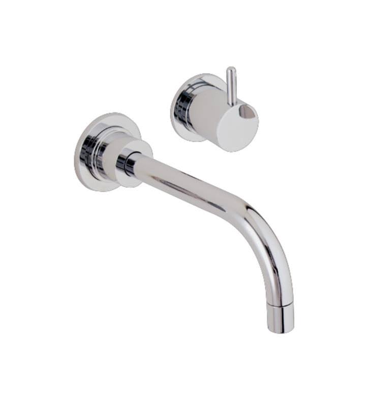 French Gold Single Handle Wall Faucet O3400