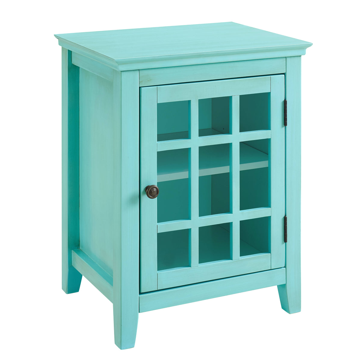 Turquoise Single Door Cabinet W574720