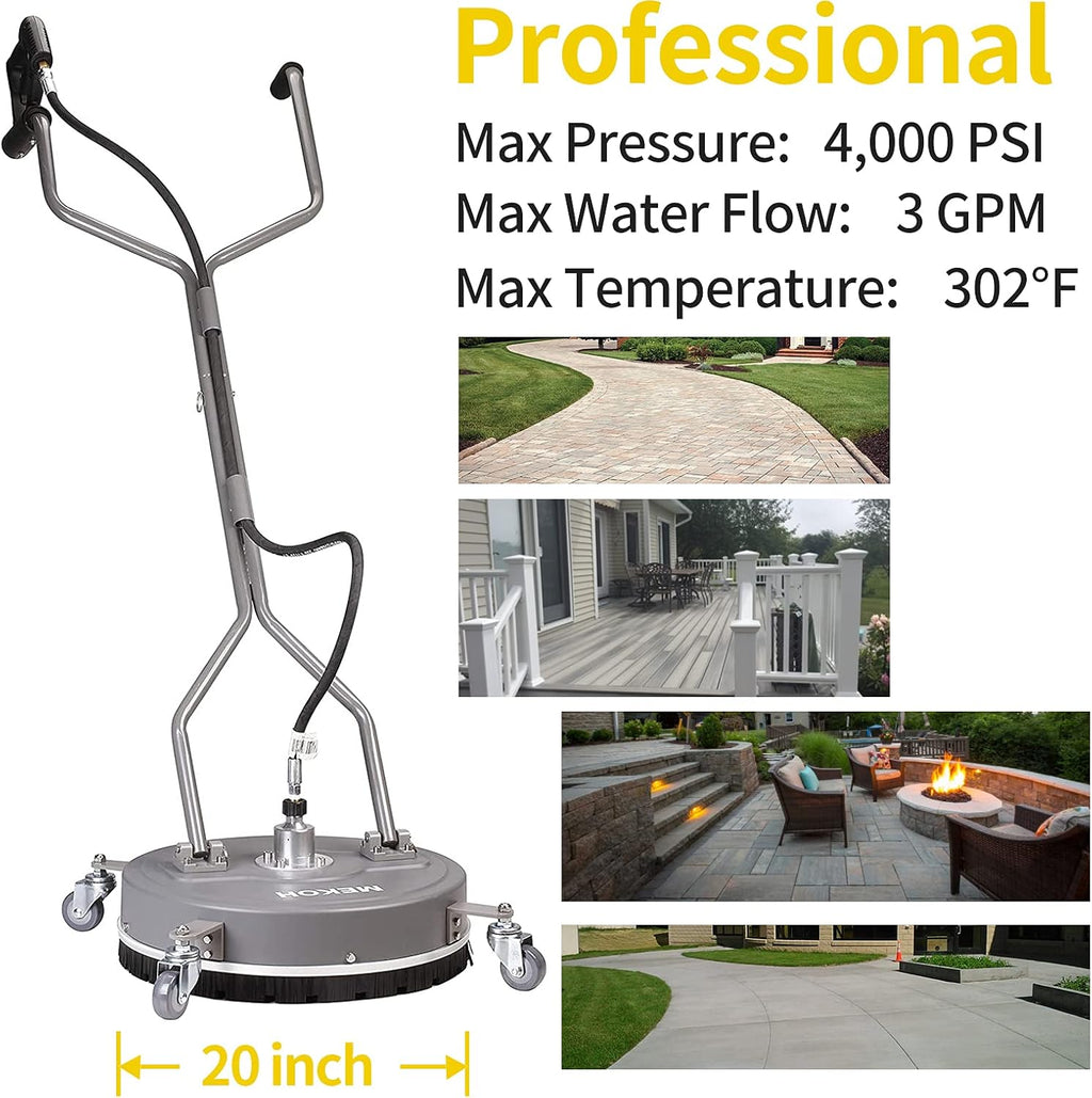 20-Inch Pressure Washer Surface Cleaner Attachment V993