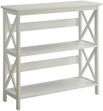 White 2 Shelf Bookcase M83487